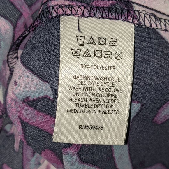 Adrienne Vittadini Floral Sleeveless Tank Dress - Picture 4 of 4